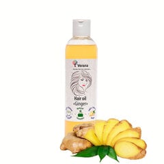 Verana Масло для волос Имбирь, натуральное, стимулирует рост, способствует восстановлению, питает и укрепляет волосяные луковицы 250 мл цена и информация | Маски, масла, сыворотки | kaup24.ee