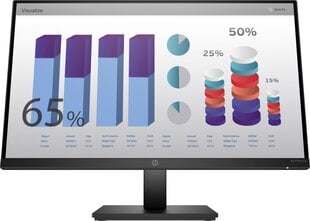 HP 8MB10AAABB, 24" цена и информация | Мониторы | kaup24.ee