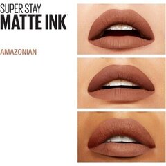 Huulepulk Maybelline Super Stay Matte Ink, 70 Amazonian, 5 ml цена и информация | Помады, бальзамы, блеск для губ | kaup24.ee