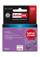 ActiveJet, Brother LC123C, Cyan ink cartridge hind ja info | Laserprinteri toonerid | kaup24.ee