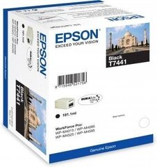 Epson T7441 BLACK181 мл для WP-M4015/WP-M4525 цена и информация | Картриджи для струйных принтеров | kaup24.ee