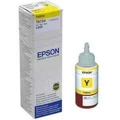 Epson T6734 YELLOW 70ml sobib L800 hind ja info | Tindiprinteri kassetid | kaup24.ee