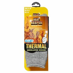 Laste paksud termosokid Heat Keeper, hall цена и информация | Зимняя одежда для детей | kaup24.ee