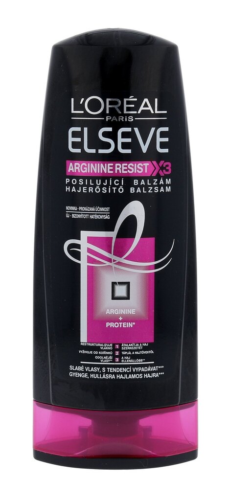 Palsam L´Oreal Paris Elseve Arginine Resist X3, 200 ml цена и информация | Juuksepalsamid | kaup24.ee