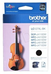 Картридж Brother LC127XL для MFC-J4510DW, черный цена и информация | Картриджи для струйных принтеров | kaup24.ee