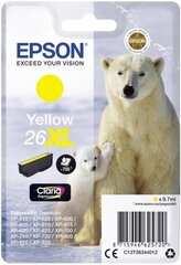 Epson C13T26344012, желтый цена и информация | Картриджи для струйных принтеров | kaup24.ee