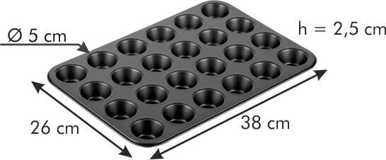 Tescoma Delicia küpsetusvorm, 38x26 cm цена и информация | Ahjuvormid ja küpsetustarvikud | kaup24.ee