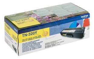 BROTHER TN320Y Toner yellow 4140 4150 цена и информация | Картриджи и тонеры | kaup24.ee