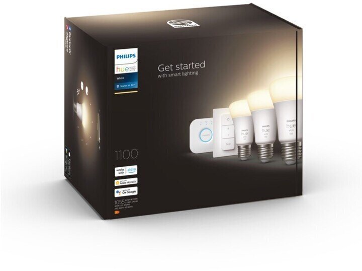 LED pirnid Philips Hue E27 9,5W 1100lm, 3 tk hind ja info | Lambipirnid, lambid | kaup24.ee