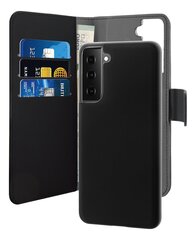 Puro Wallet Detachable Case, Samsung Galaxy S21 Fe jaoks, must hind ja info | Puro Mobiiltelefonid, foto-, videokaamerad | kaup24.ee