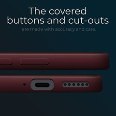 Чехол Moozy Lifestyle для Xiaomi Mi 11 Lite, Xiaomi Mi 11 Lite 5G - Силиконовый чехол с матовым покрытием и подкладкой из мягкой микрофибры, Винтажный Розовый цена и информация | Чехлы для телефонов | kaup24.ee