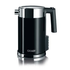 GRAEF WK702EU чайник, чёрный цена и информация | Электрочайники | kaup24.ee