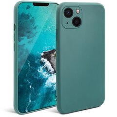 Kerge silikoonist ümbris, Moozy Minimalist, iPhone 13 Mini, hall / sinine цена и информация | Чехлы для телефонов | kaup24.ee