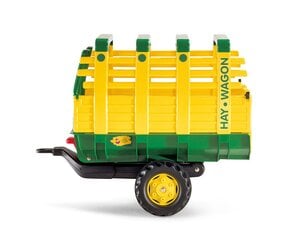 Тракторный прицеп rollyHay Wagon 122981 цена и информация | Развивающий мелкую моторику - кинетический песок KeyCraft NV215 (80 г) детям от 3+ лет, бежевый | kaup24.ee