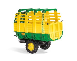 Тракторный прицеп rollyHay Wagon 122981 цена и информация | Развивающий мелкую моторику - кинетический песок KeyCraft NV215 (80 г) детям от 3+ лет, бежевый | kaup24.ee