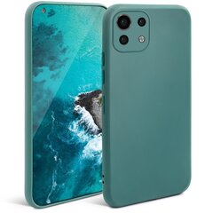 Силиконовый Чехол Moozy Minimalist для Xiaomi Mi 11 Lite, Xiaomi Mi 11 Lite 5G – Тонкий и матовый чехол из силикона TPU, серо-голубой цена и информация | Чехлы для телефонов | kaup24.ee