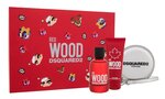 Komplekt naistele Dsquared2 Red Wood: tualettvesi EDT, 100 ml + dušigeel, 100 ml + rahakott