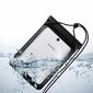 Universaalne veekindel ümbriskoti kuivkott telefonile või tahvelarvutile kuni 8" must hind ja info | Telefoni kaaned, ümbrised | kaup24.ee