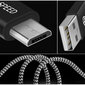 Dux Ducis K-ONE seeria USB / mikro USB kaabel 2.1A 2M must цена и информация | Mobiiltelefonide kaablid | kaup24.ee