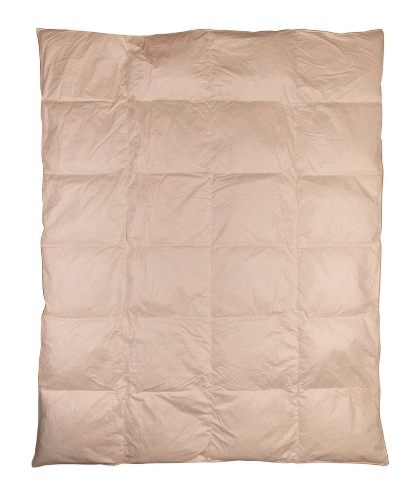 Naturaalne udusule tekk Rava Lux, 200 x 220 cm RL53 koos 2 kg 70% hane udusule täidisega, beež hind ja info | Tekid | kaup24.ee