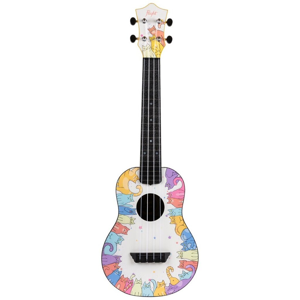 Kontsert ukulele Flight Travel TUC-KITTY цена и информация | Kitarrid | kaup24.ee