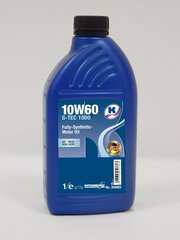 Моторное масло синтетическое Kuttenkeuler G-Tec 1000 10W60 SN/CF A3/B4, 1 л цена и информация | Моторные масла | kaup24.ee
