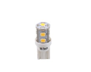 LED pirn M-Tech LB018W W5W T10 12V, 2 tk цена и информация | Автомобильные лампочки | kaup24.ee