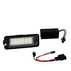 LED numbrivalgustuse komplekt M-Tech, 2 tk hind ja info | Autopirnid | kaup24.ee