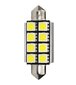 LED pirn M-Tech LB327W C5W 12V, 2 tk hind ja info | Autopirnid | kaup24.ee