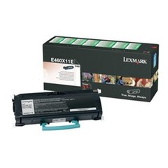 Tooner Lexmark E460X11E Must цена и информация | Картриджи и тонеры | kaup24.ee