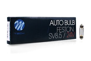Лампочка в салон M-Tech Festoon C5W 24В Z933 цена и информация | Автомобильные лампочки | kaup24.ee