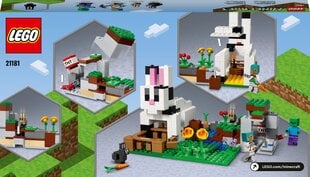 21181 LEGO® Minecraft Küülikufarm hind ja info | Klotsid ja konstruktorid | kaup24.ee