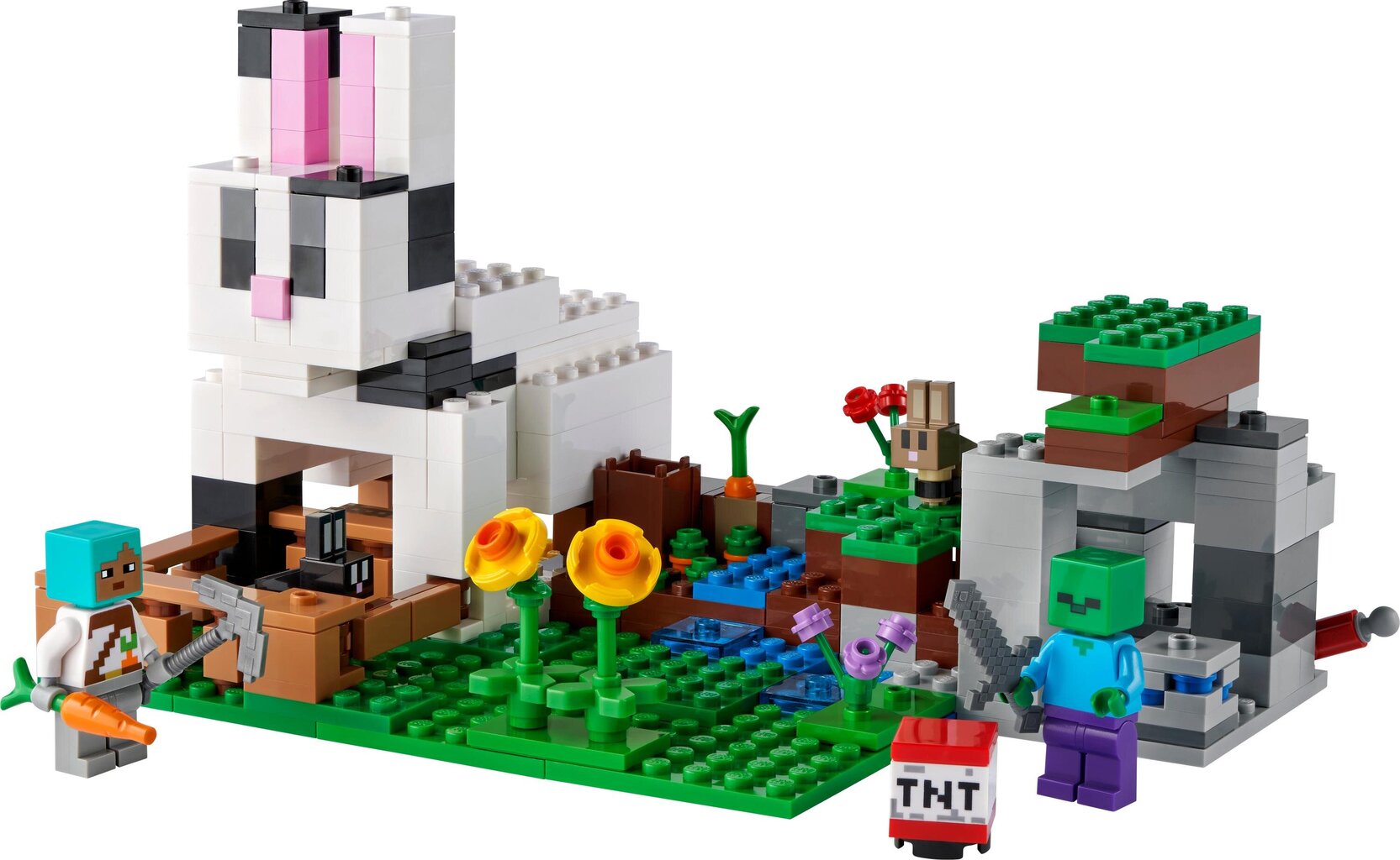 21181 LEGO® Minecraft Küülikufarm hind ja info | Klotsid ja konstruktorid | kaup24.ee