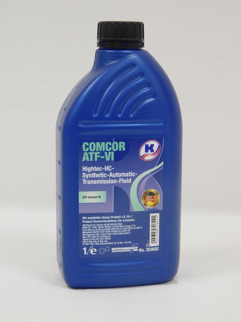 Automaatkäigukasti õli Comcor ATF VI, 1 L hind ja info | Eriotstarbelised määrdeõlid ja -vedelikud | kaup24.ee