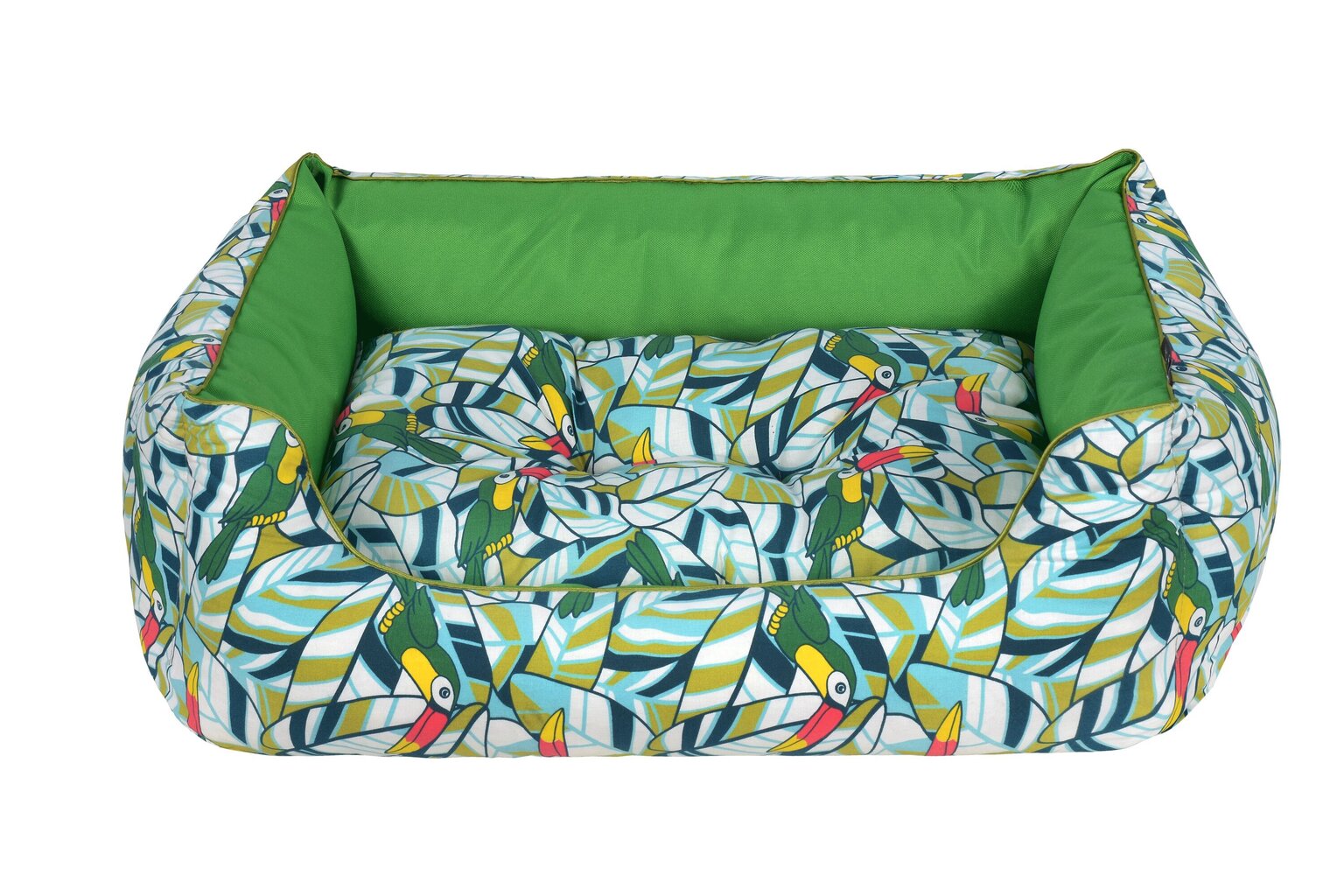 Cazo Soft Bed Cotton Toucan pesa koertele 95x75cm цена и информация | Pesad, kuudid | kaup24.ee