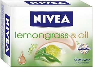 Seep Nivea Lemongrass+Oil, 100 g hind ja info | Seebid | kaup24.ee