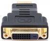 Adapter Gembird HDMI to DVI, DVI-female цена и информация | USB jagajad, adapterid | kaup24.ee