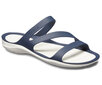 Crocs™ naiste plätud SWIFTWATER, tumesinine-valge 38-39 907112021 hind ja info | Naiste sandaalid | kaup24.ee
