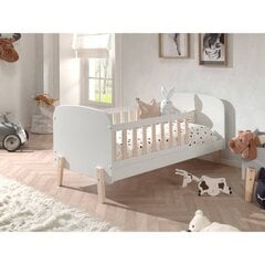 KIDDY KITD7014 LASTEVOODI 70x140 VALGE hind ja info | Beebivoodid | kaup24.ee