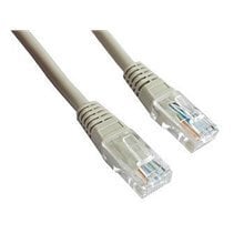 Gembird PP12-0.5M Сетевой кабель (серый) 0,5 м цена и информация | Кабели и провода | kaup24.ee