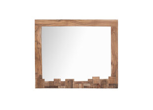 Зеркало МУМБАИ, 90х2,5х75 см (дерево акации) цена и информация | Зеркала | kaup24.ee