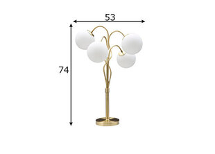 Настольная лампа KRISTA, 33х64 см цена и информация | Настольная лампа | kaup24.ee