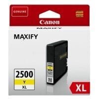 Картридж с оригинальными чернилами Canon PGI2500XL, жёлтый цена и информация | Картриджи для струйных принтеров | kaup24.ee