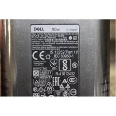 Dell AC Power Adapter 90W USB-C hind ja info | Dell Arvutid ja IT- tehnika | kaup24.ee