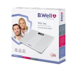 B.Well PRO-166 Elektrooniline personaalkaal цена и информация | Весы (бытовые) | kaup24.ee