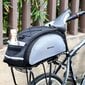 Wozinsky Bicycle Bike Pannier Bag Tagumise pakiraami peale kott õlarihmaga 13L must (WBB1BK) hind ja info | Rattakotid ja telefonikotid | kaup24.ee