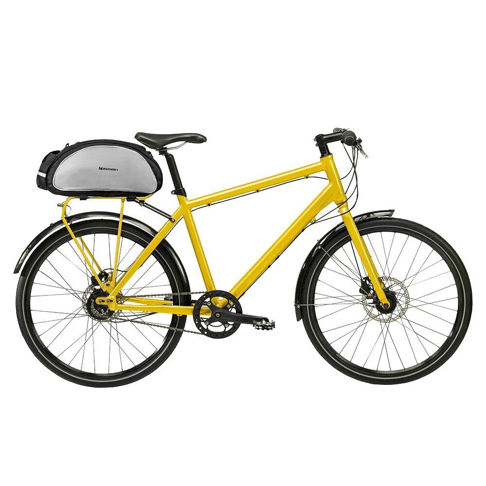 Wozinsky Bicycle Bike Pannier Bag Tagumise pakiraami peale kott õlarihmaga 13L must (WBB1BK) цена и информация | Rattakotid ja telefonikotid | kaup24.ee