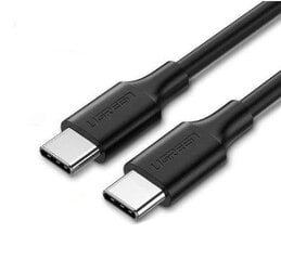 USB-C PD kaabel UGREEN Power Delivery 60W 1m (must) цена и информация | Кабели и провода | kaup24.ee