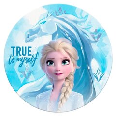 Mikrokiust ümmargune rannarätik Disney Frozen 2 hind ja info | Rätikud, saunalinad | kaup24.ee