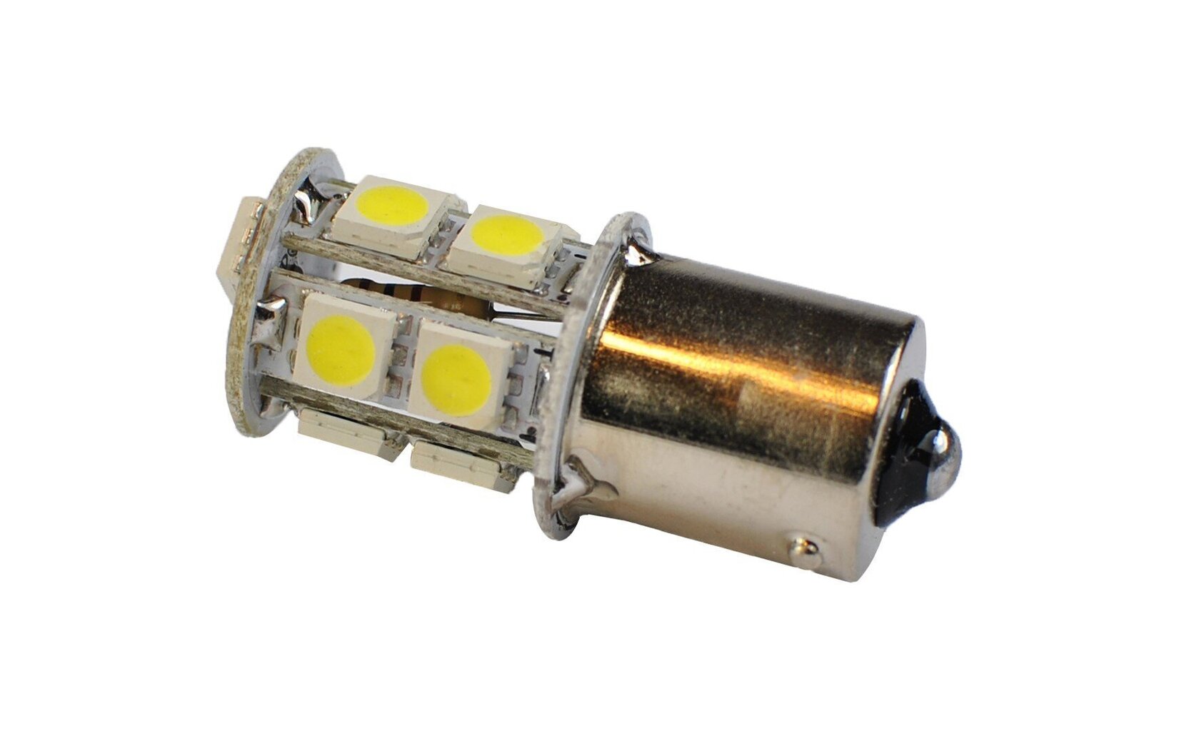 LED pirn M-Tech LB060W G18 BA15S 12V, 2 tk цена и информация | Autopirnid | kaup24.ee